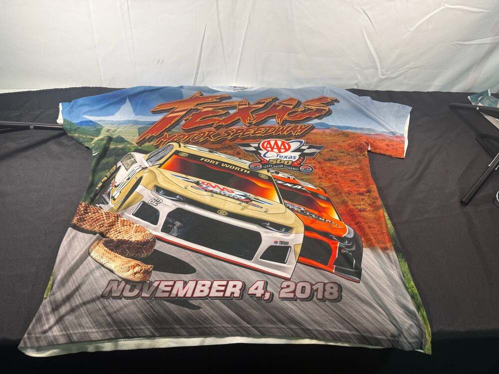Texas Motor Speedway AAA 500 2018 Event T-Shirt, 3XL, 100% Polyester, Made in Ho